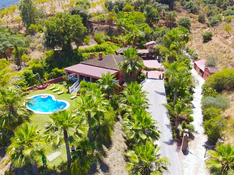 Monda, Costa del Sol, Málaga, Espanja - Huvila - Maatila