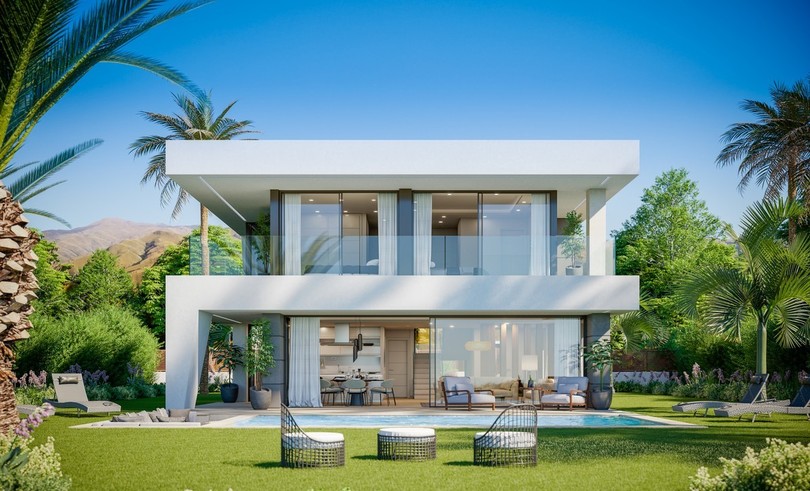 Manilva, Costa del Sol, Málaga, Espanja - Huvila - Erillinen