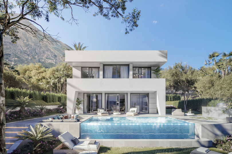 Manilva, Costa del Sol, Málaga, Espanja - Huvila - Erillinen