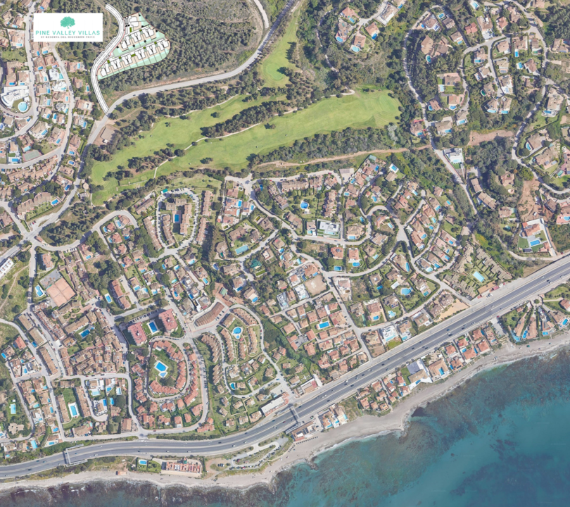 Golfperheen unelmien huvila lähellä merta, Mijas, Aurinkorannikko!