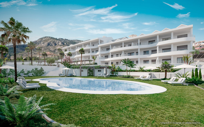Moderneja asuntoja mainiolla sijainnilla, Benalmadena!